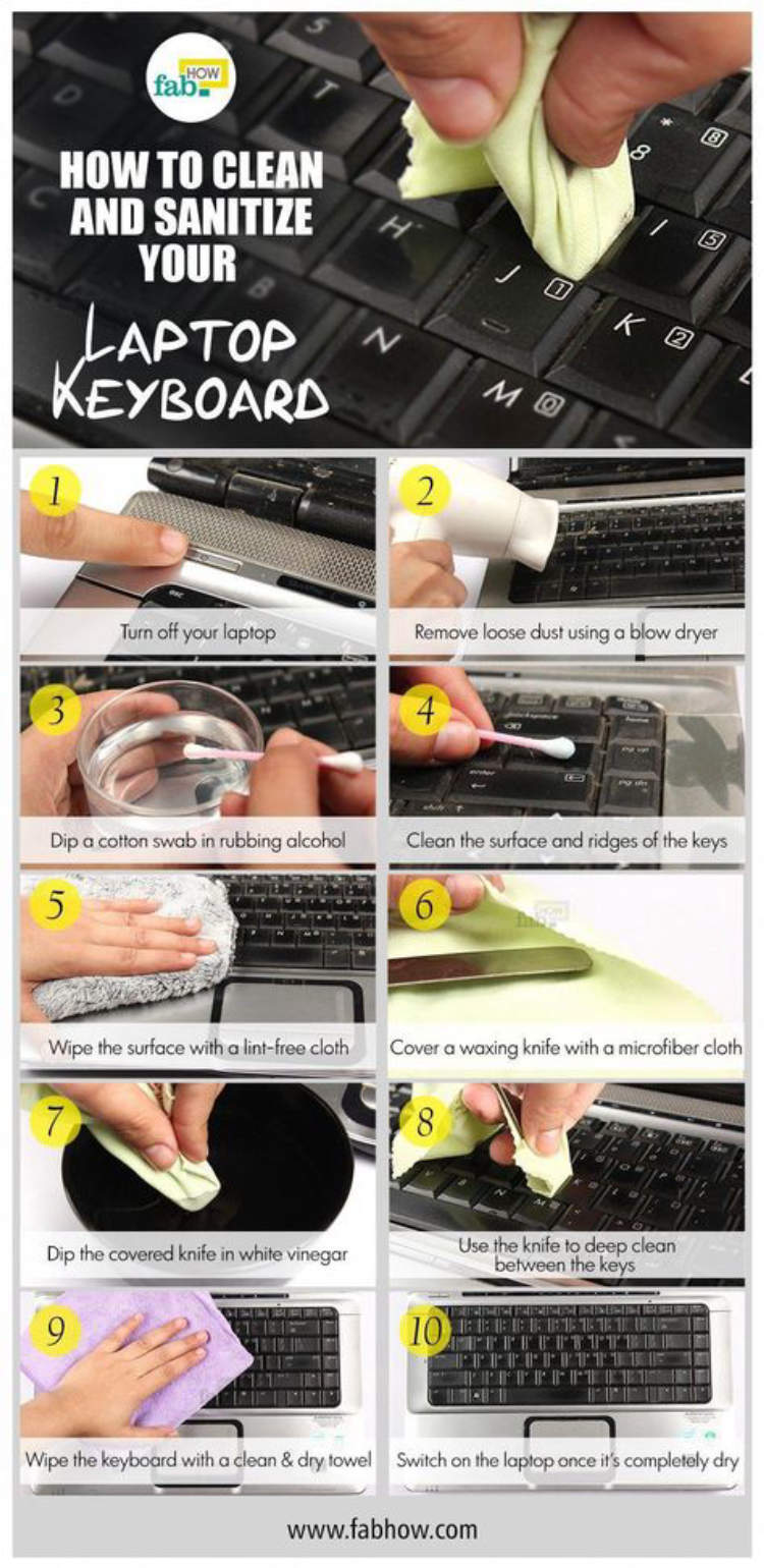5 Essential Tips for Cleaning Your Laptop Keyboard