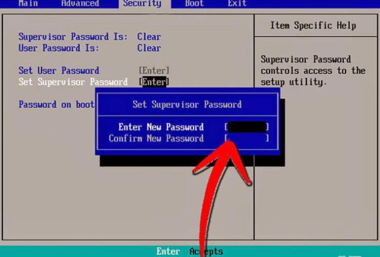 How to Set BIOS Password on a Laptop